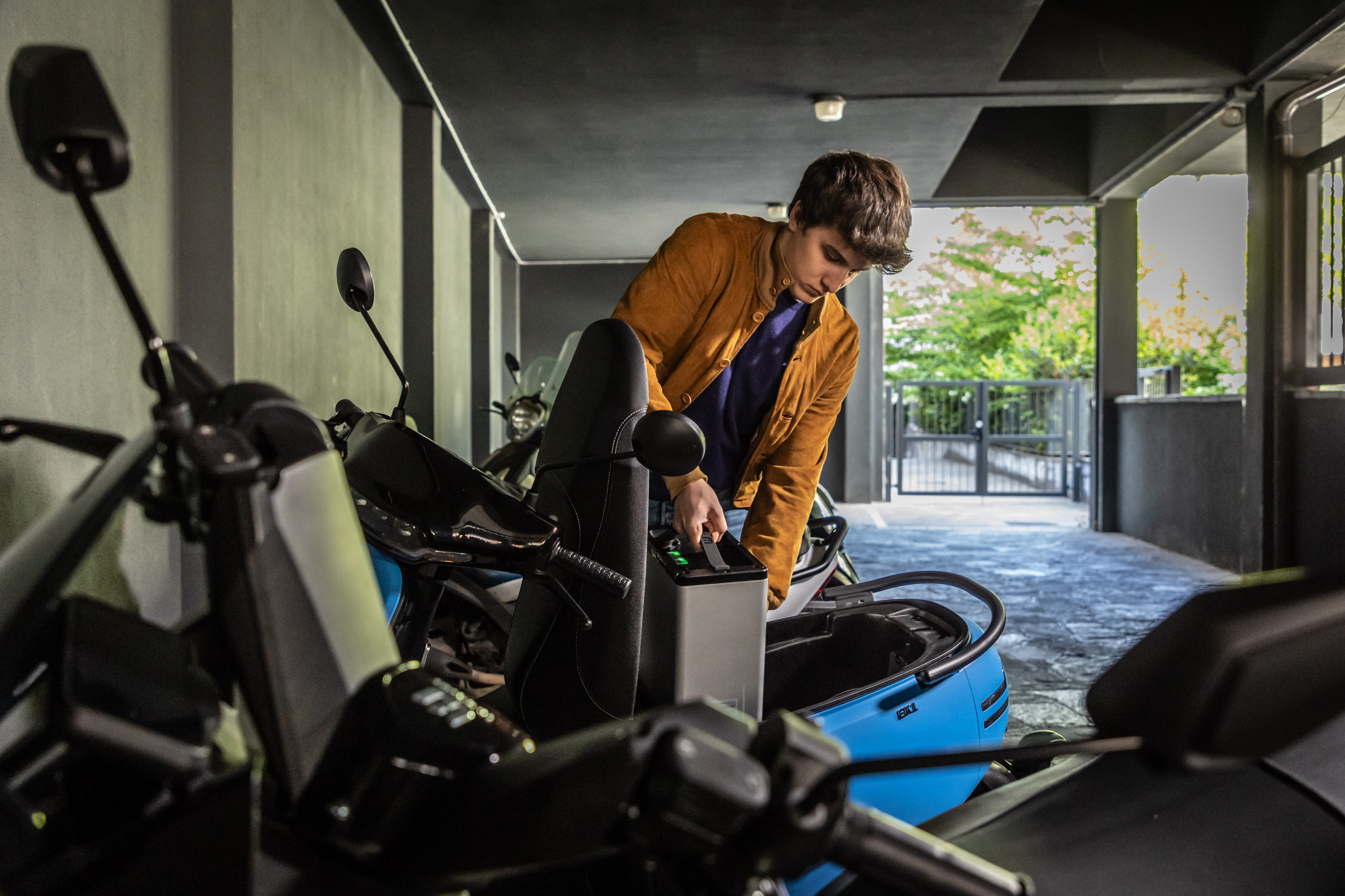 eRoller Horwin Batterie