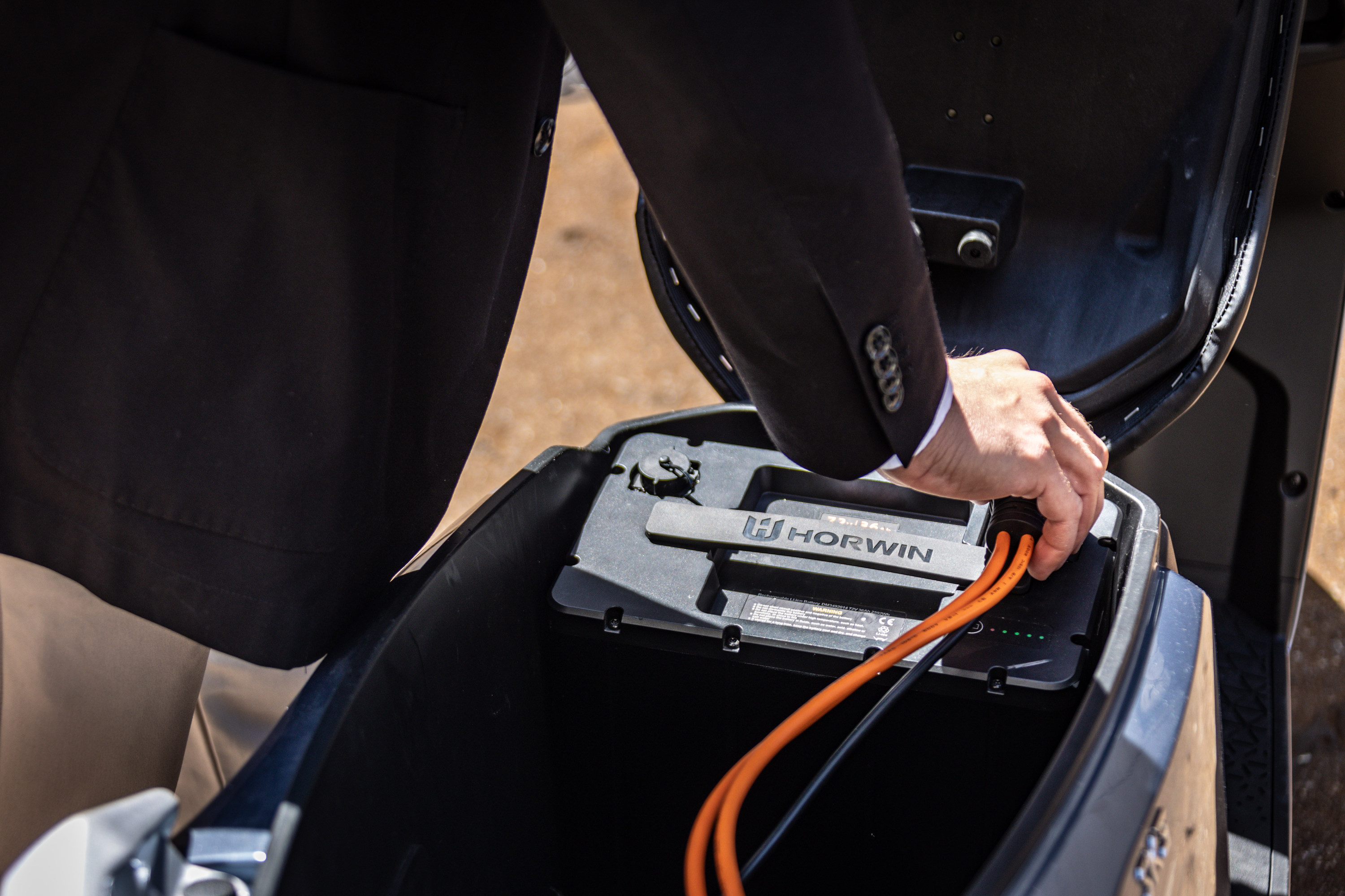 eRoller Horwin Batterie