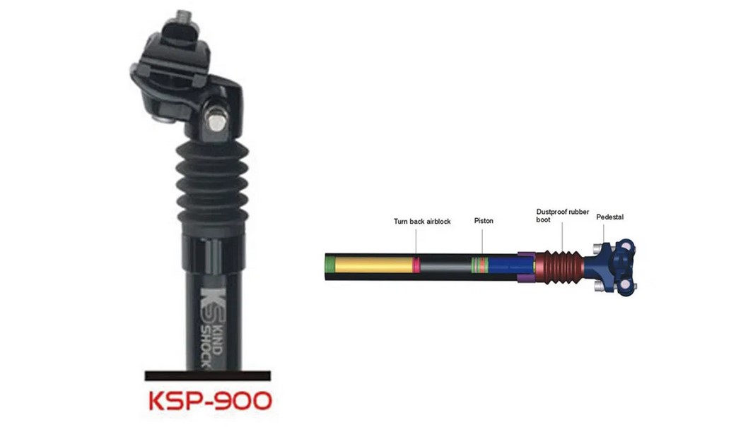 KINDSHOCK Federsattelstütze KSP 900