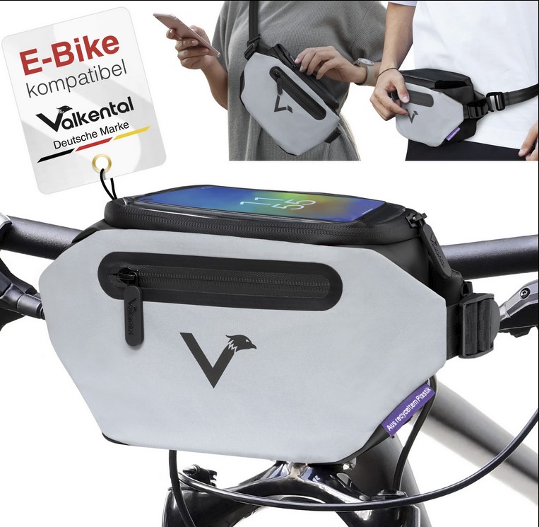 VALKENTAL Lenkertasche 3 in1 City Bag