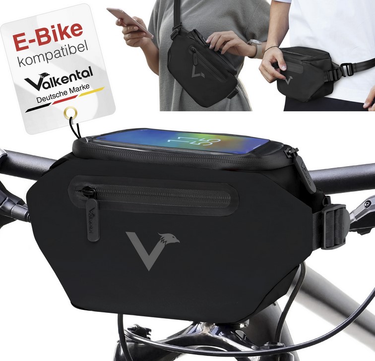 VALKENTAL Lenkertasche 3 in1 City Bag