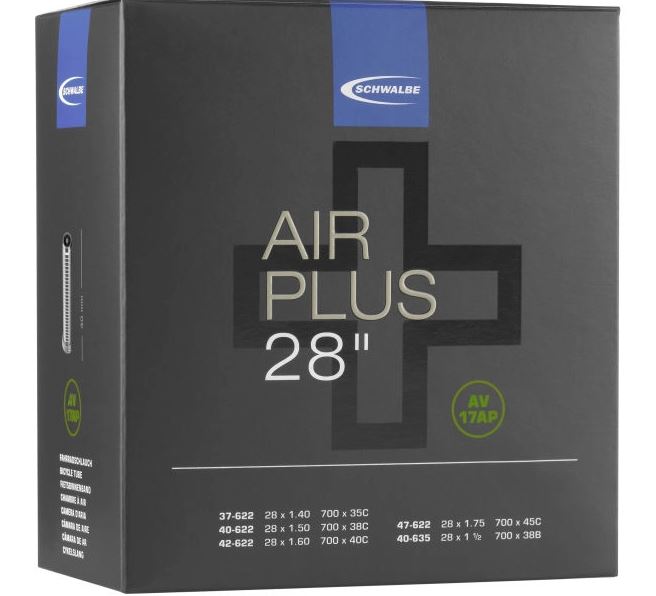 SCHWALBE Schlauch Air Plus 28" AV17 AP 40 mm